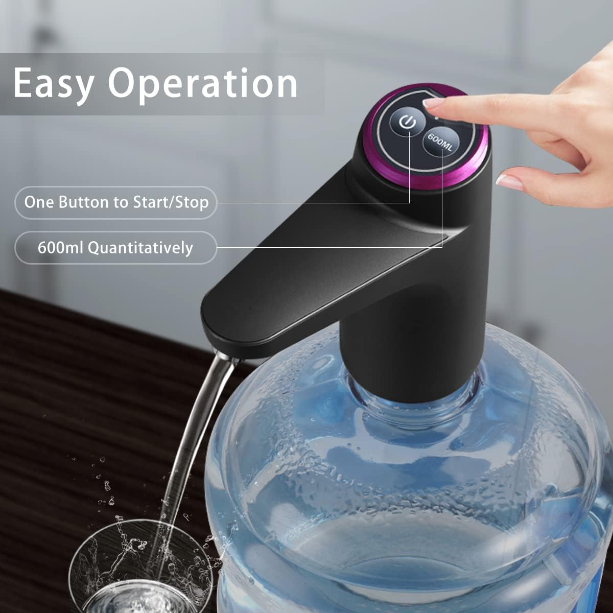 Hydrion™ - Easy One-Button Water Dispensing