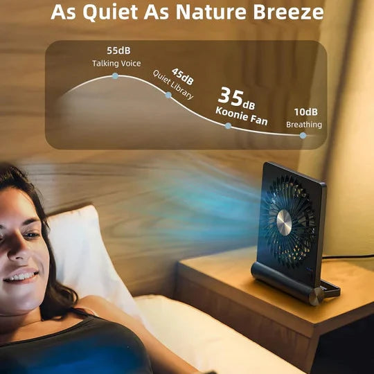 Breezeo™ - Quiet Cooling For Focused Work And Rest