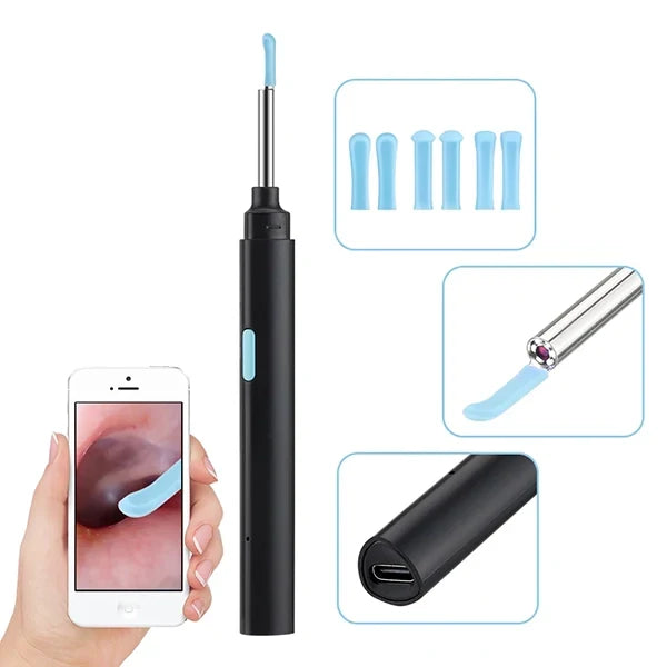 Aurion™ - Discreet Visual Ear Care for Precise Cleaning