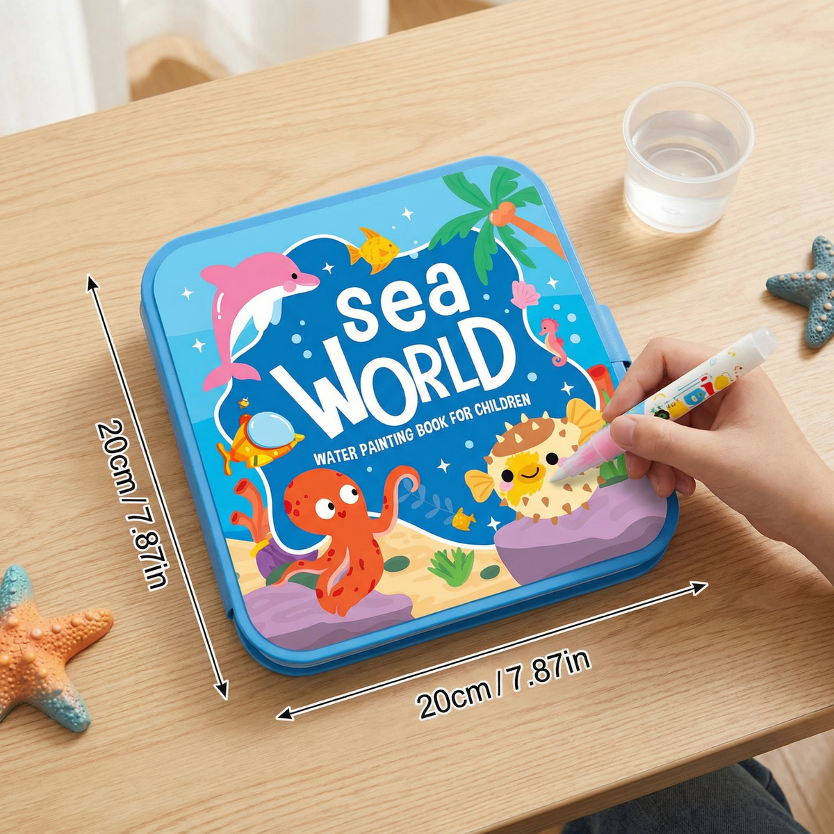 Aquora™ - Reusable Water Coloring Fun for Young Children