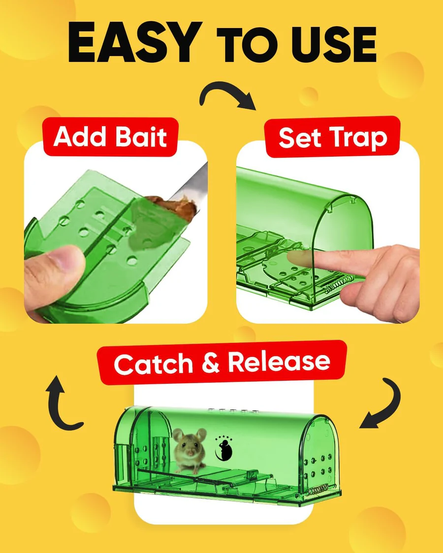 Noctis™ - Humane No-Touch Capture For Small Rodents