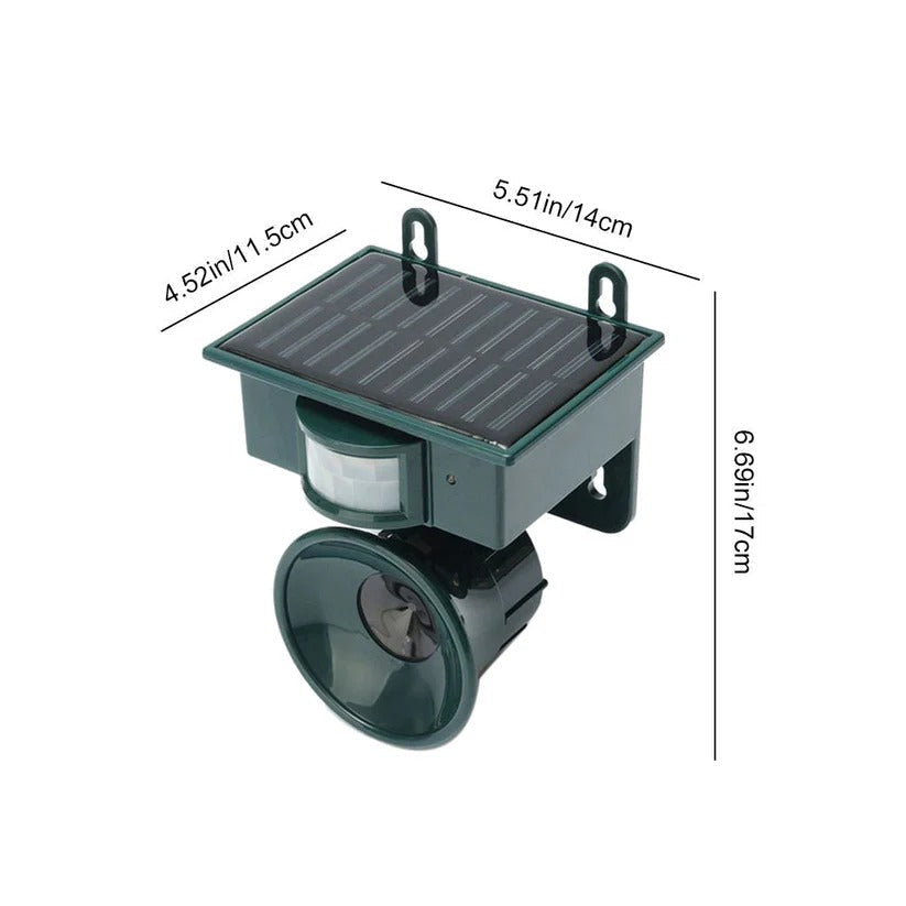 Aviara™ - Motion-Activated Solar Bird Deterrent for Gardens