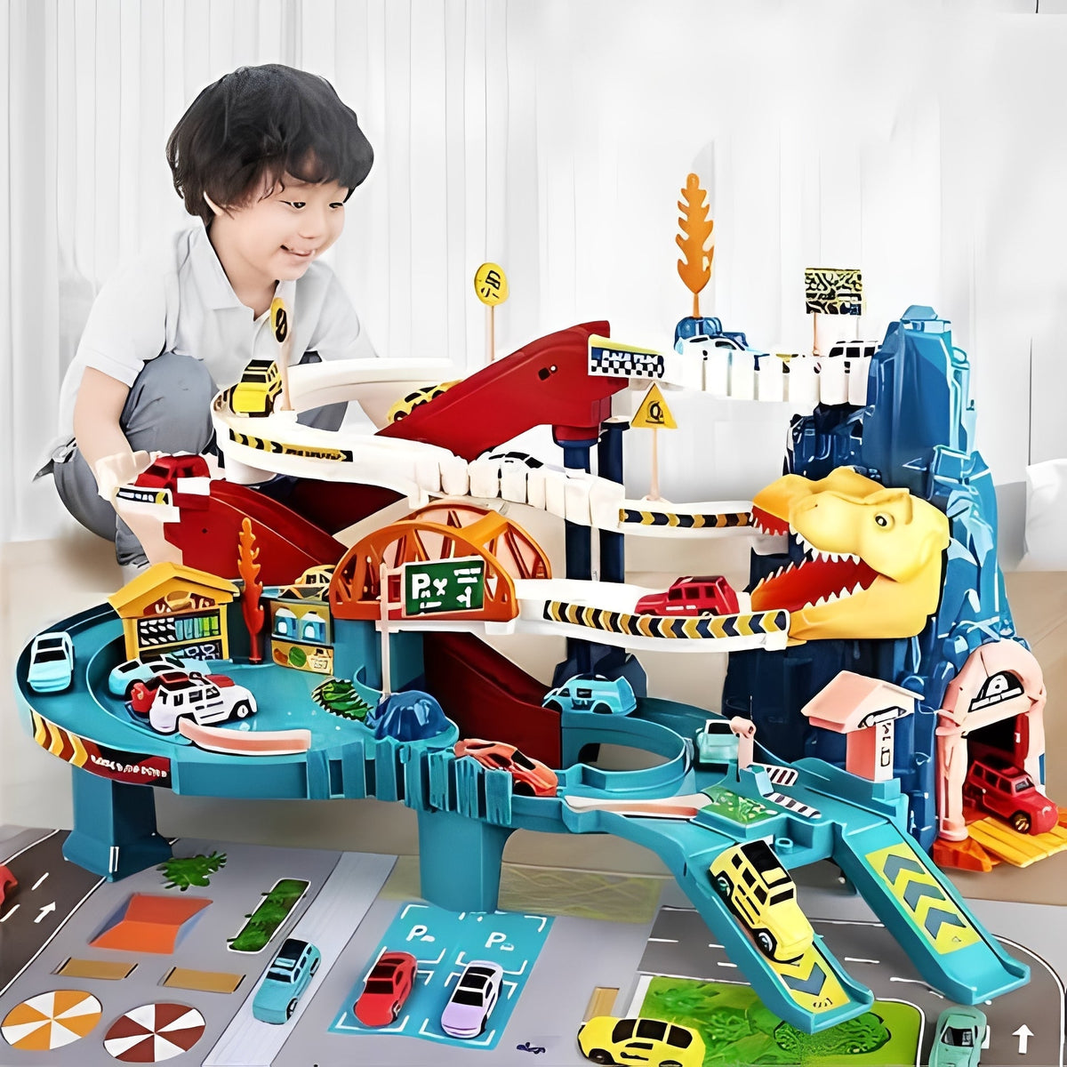 Trackos™ - Dinosaur Racing Fun for Creative Play
