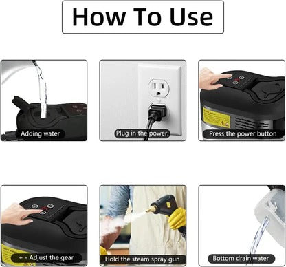 Vapora™ - Portable Steam Cleaner For Precise Chemical-Free Cleaning