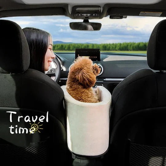 Velara™ - Cozy Armrest Car Seat For Small Pets