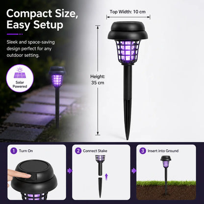 Luminate™ - Mosquito-Free Evenings with Soft Pathway Glow