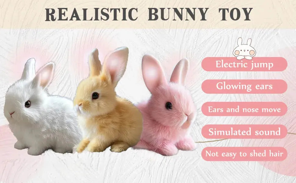 Hoppet™ - Responsive Plush Companion That Hops And Reacts