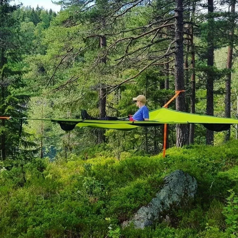 Aerius™ - Flat Elevated Sleeping Above Uneven Ground