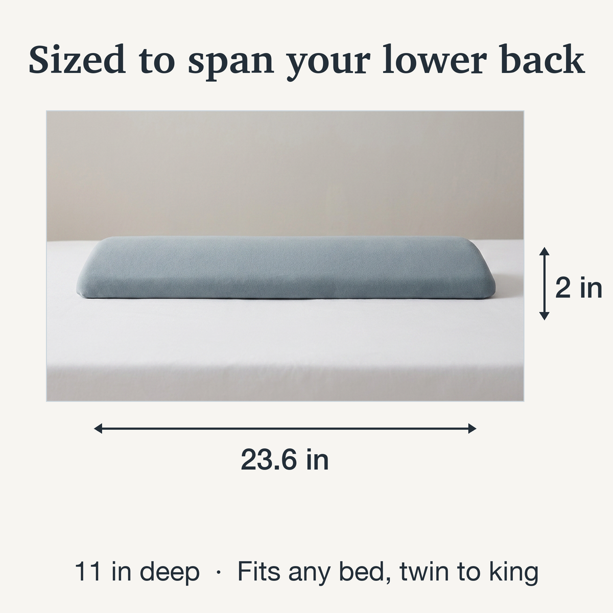 Lumire™ - Subtle Lower-Back Support For Restful Sleep