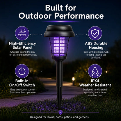 Luminate™ - Mosquito-Free Evenings with Soft Pathway Glow