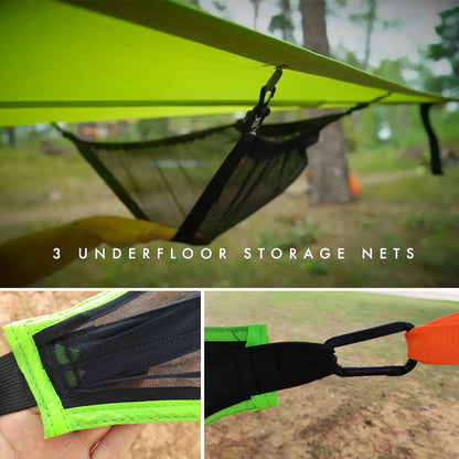 Aerius™ - Flat Elevated Sleeping Above Uneven Ground