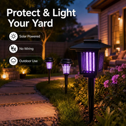 Luminate™ - Mosquito-Free Evenings with Soft Pathway Glow
