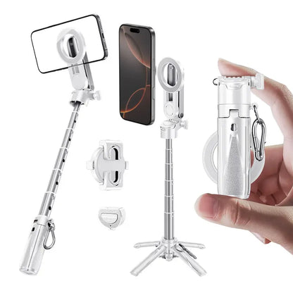 Vantix™ - 4-in-1 Magnetic Selfie Stick for Stable Hands-Free Shots