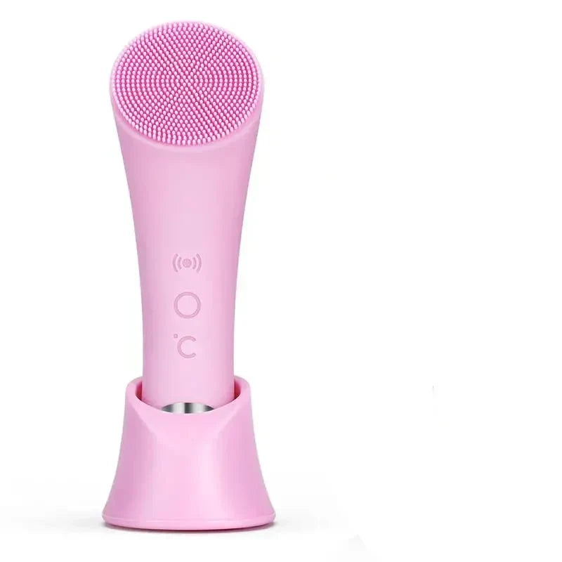 Veloura™ - Gentle Silicone Cleansing with Warm Massage