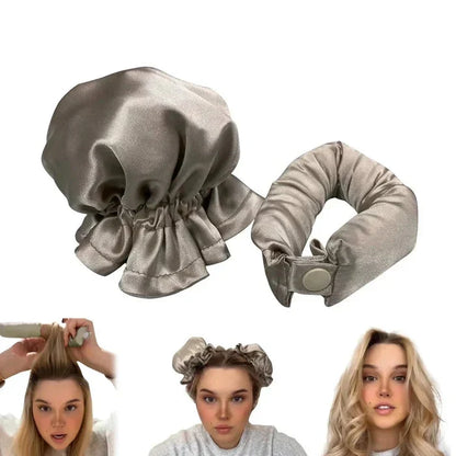Sereen™ - Overnight Satin Rollers for Gentle No-Heat Waves
