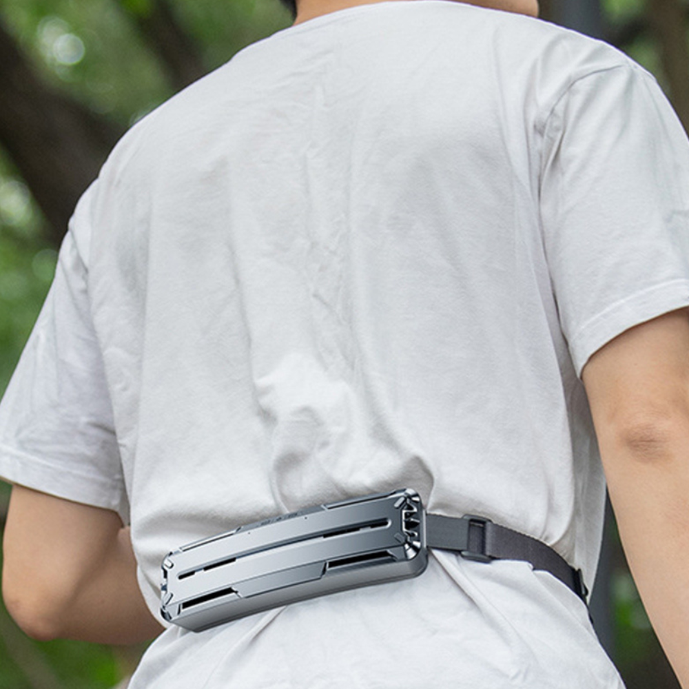 Breezu™ - Hands-Free Cooling for Warm Outdoor Days