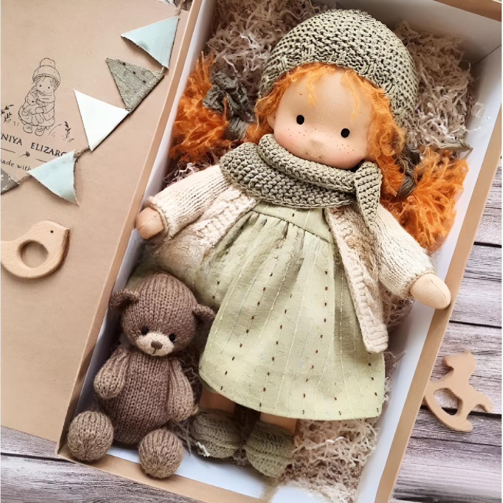Lumira™ - Hand-Assembled Comfort Doll For Toddlers