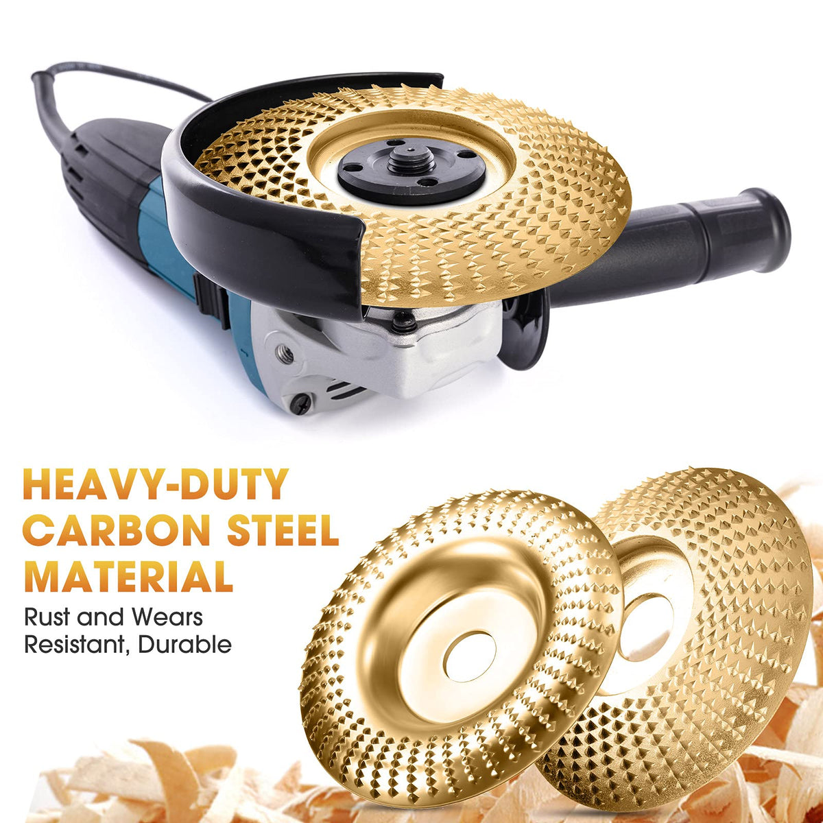 Carvex™ - Fast Angle-Grinder Shaping For Woodwork