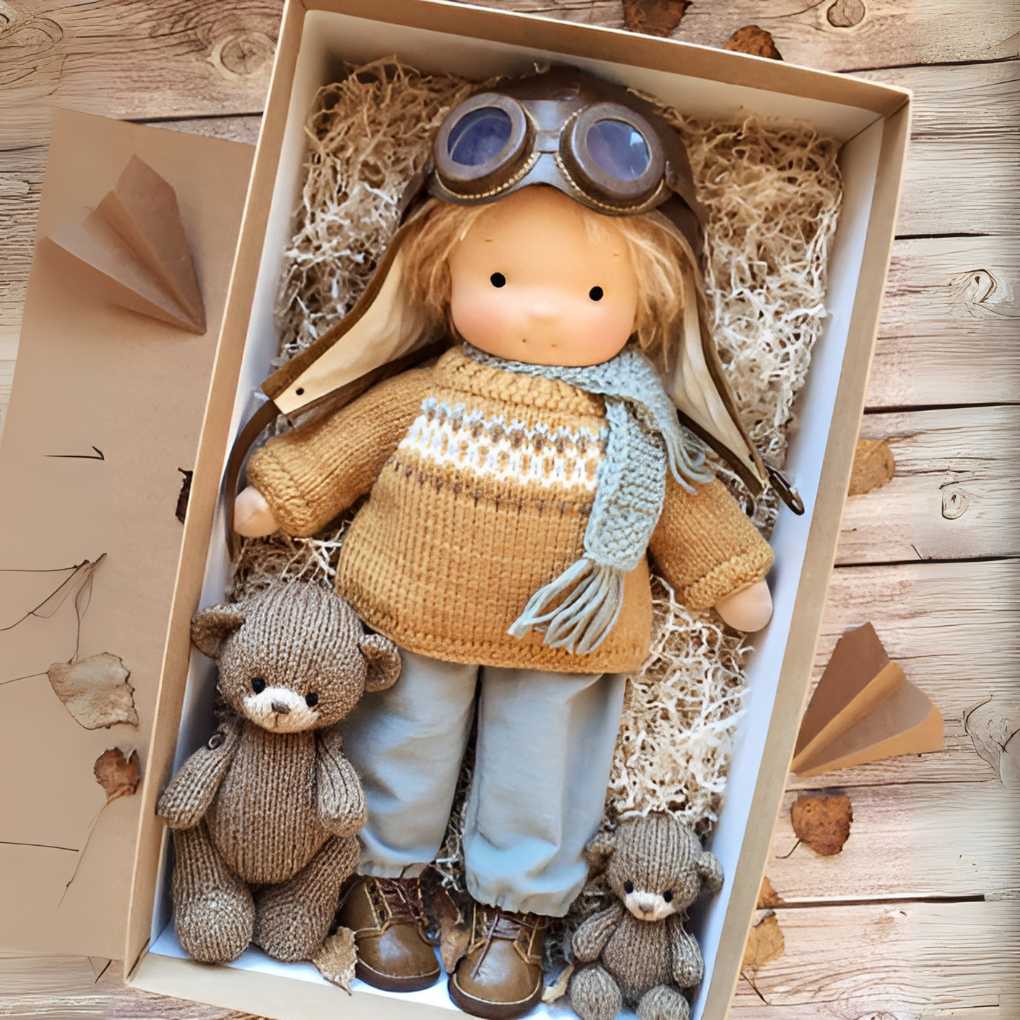 Lumira™ - Hand-Assembled Comfort Doll For Toddlers