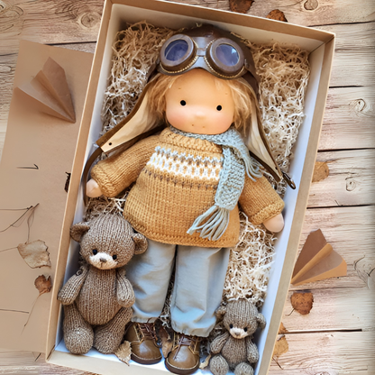 Lumira™ - Hand-Assembled Comfort Doll For Toddlers