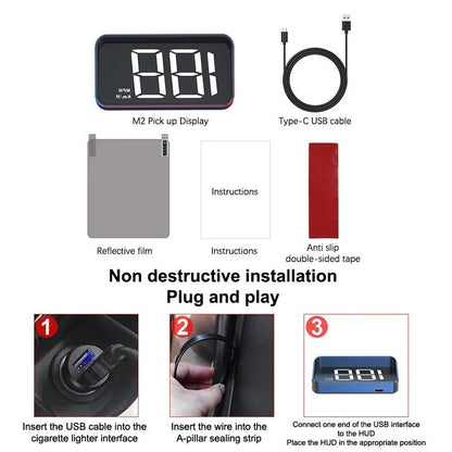 Voyant™ - Heads-Up Speed Readout for Safer Driving