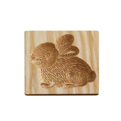 Ovale™ - Two-Piece Beech Cookie Stamp Set