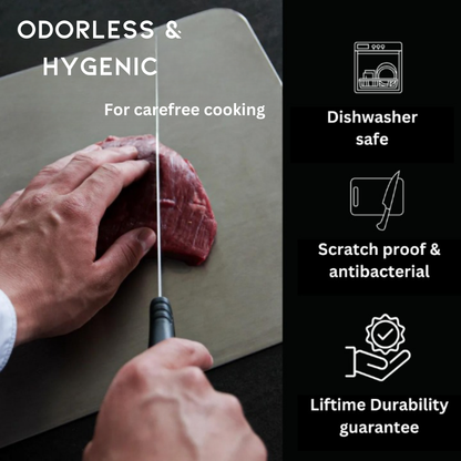 Aurex™ - Hygienic Titanium Prep Surface for Safer Chopping