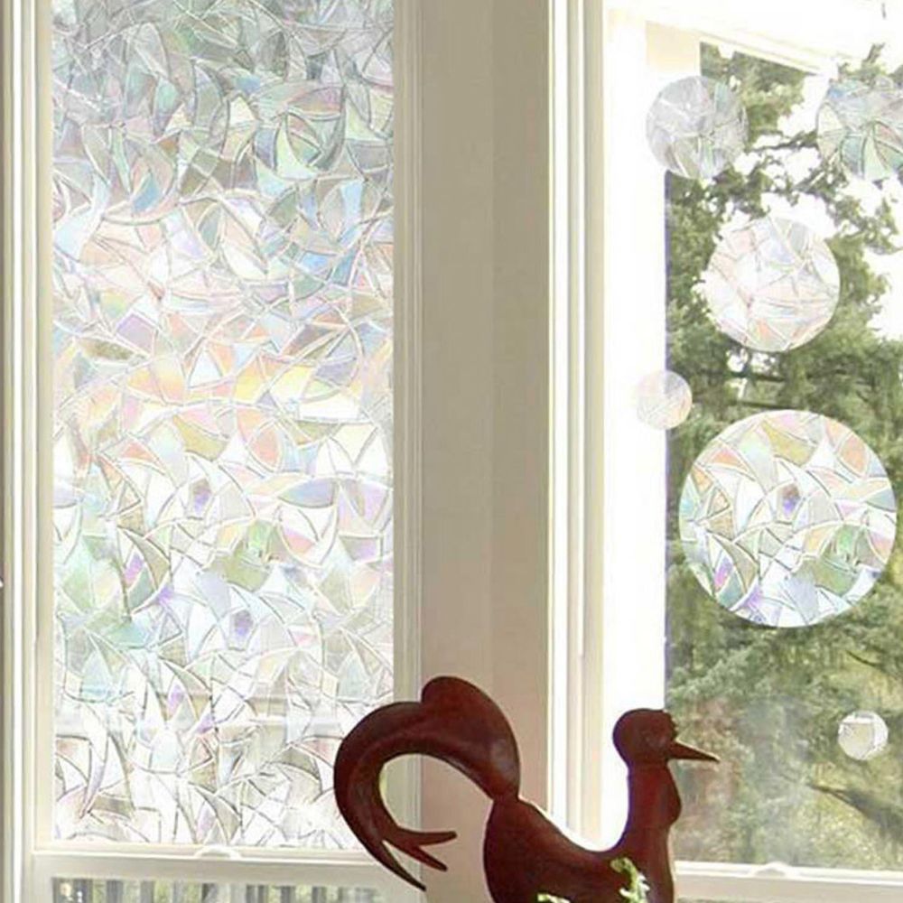 Spectra™ - Soft Frosted Privacy with Rainbow Light