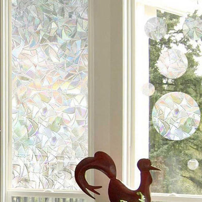 Spectra™ - Soft Frosted Privacy with Rainbow Light