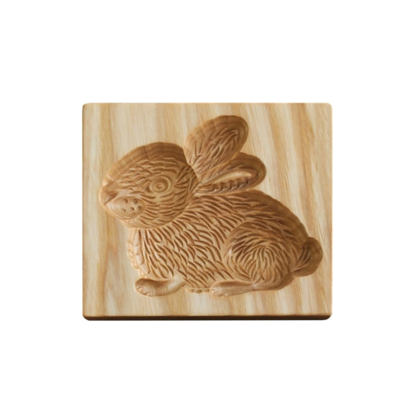 Ovale™ - Two-Piece Beech Cookie Stamp Set