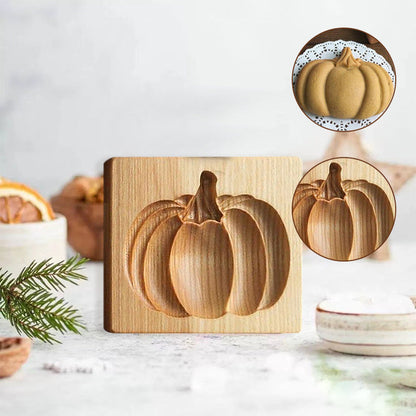 Ovale™ - Two-Piece Beech Cookie Stamp Set