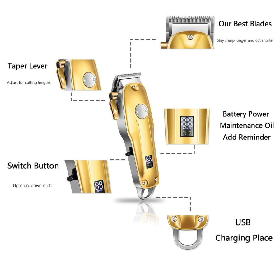 Vellon™ - Smooth Cordless Hair & Beard Trimming