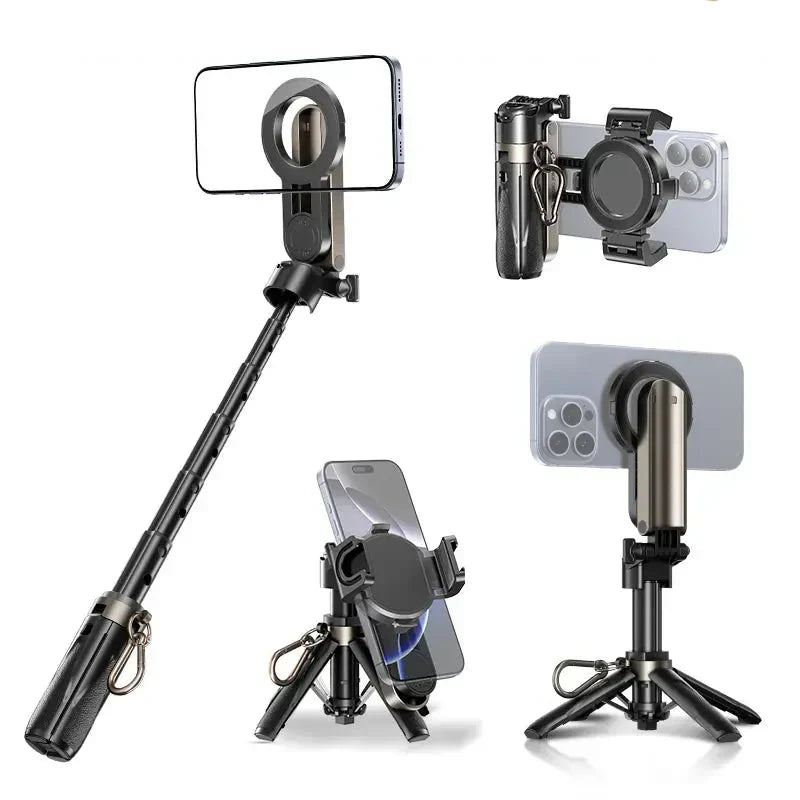 Vantix™ - 4-in-1 Magnetic Selfie Stick for Stable Hands-Free Shots