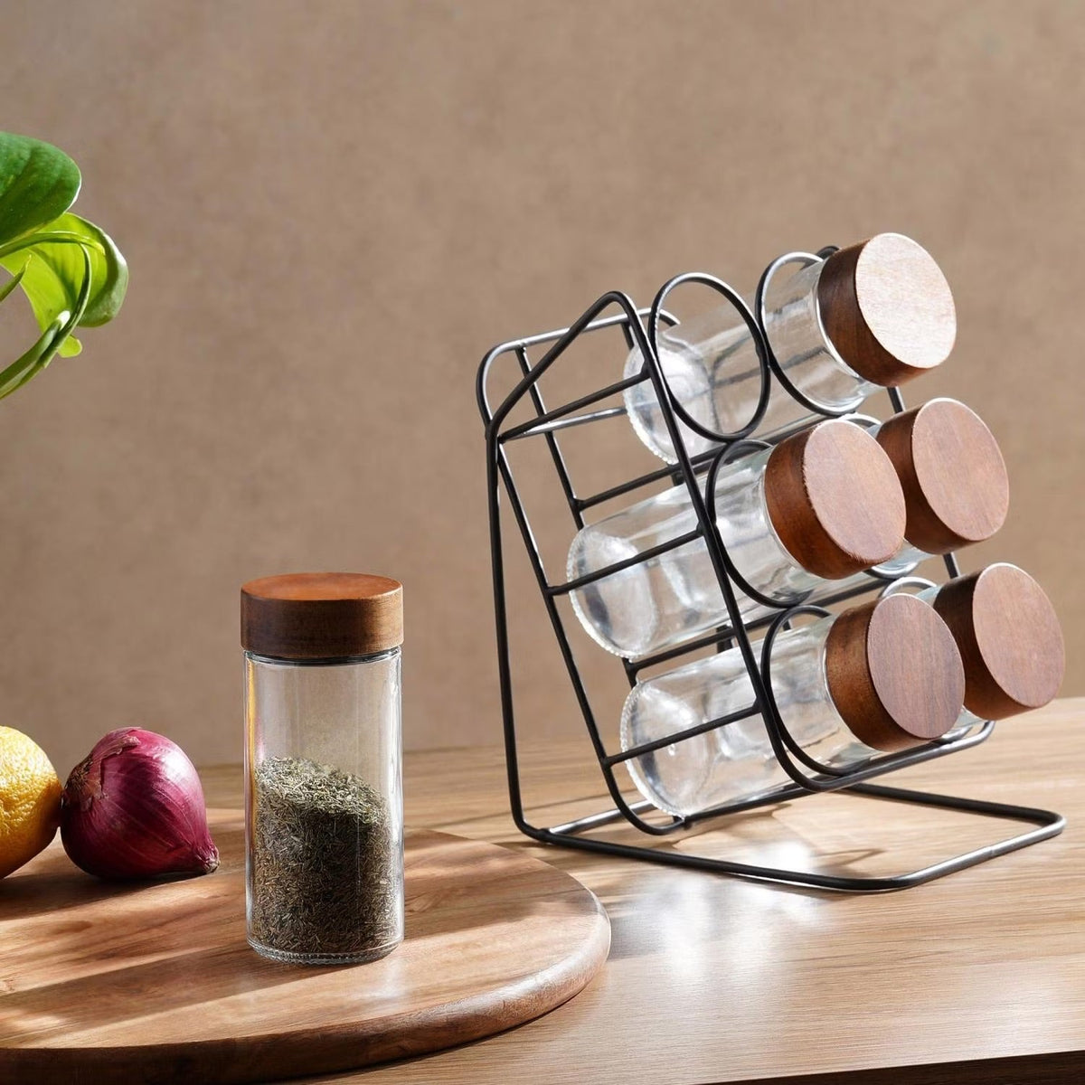 Culina™ - Keeps Six Spices Visible and Accessible