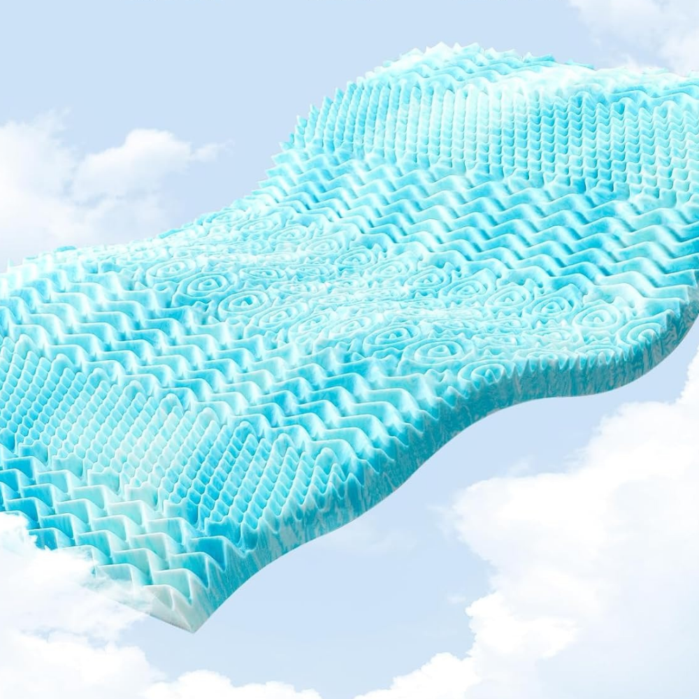Restiva™ - Adaptive Egg-Crate Comfort for Cooler Nights