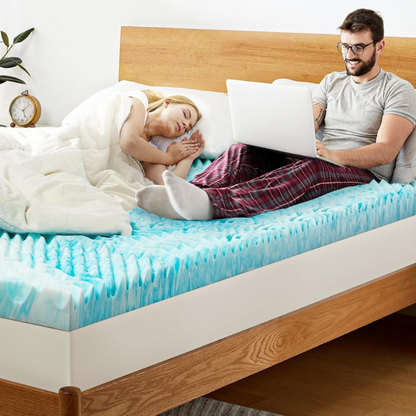 Restiva™ - Adaptive Egg-Crate Comfort for Cooler Nights
