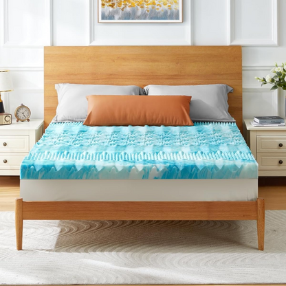 Restiva™ - Adaptive Egg-Crate Comfort for Cooler Nights
