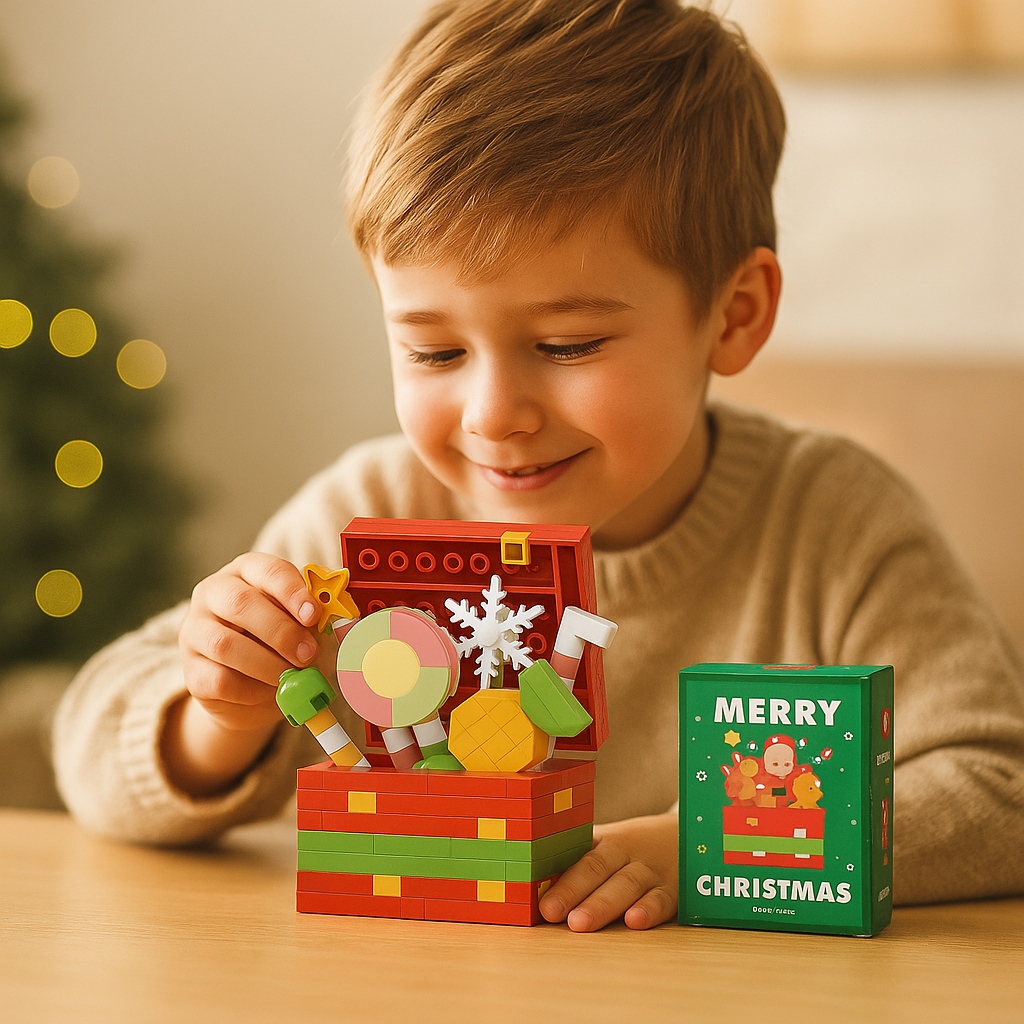 Merrio™ - Family Fun Building Festive Holiday Figures