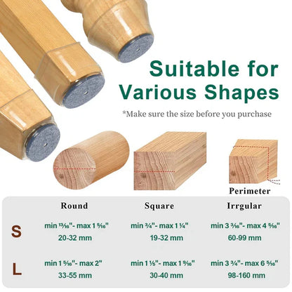 Veloro™ - Quiet Glide Protection For Floors