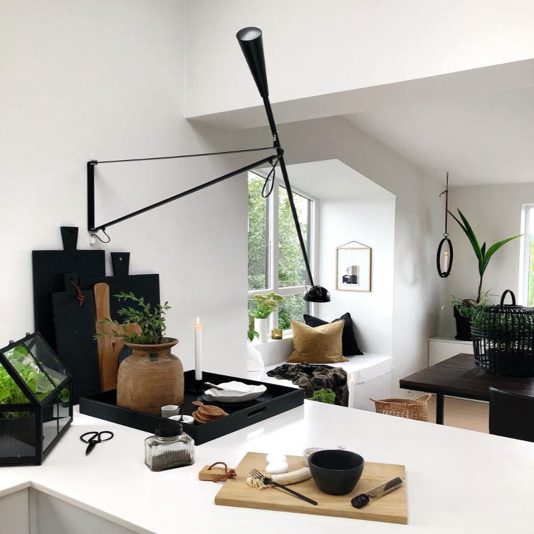 Cavaro™ - Extendable Swing Wall Lamp For Focused Tasks