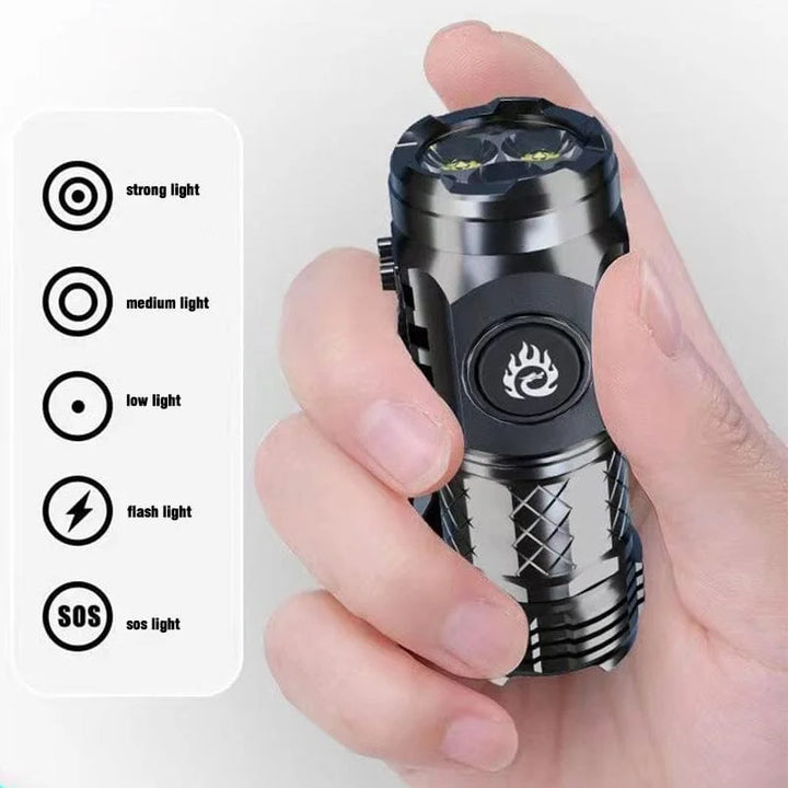 Luxon™ - Compact Rechargeable LED Pocket Light for Emergencies