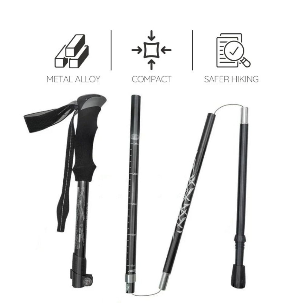 Vantix™ - Compact Support For Steep Trails And Hikes
