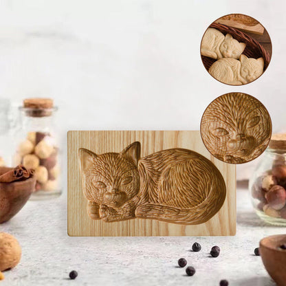 Ovale™ - Two-Piece Beech Cookie Stamp Set