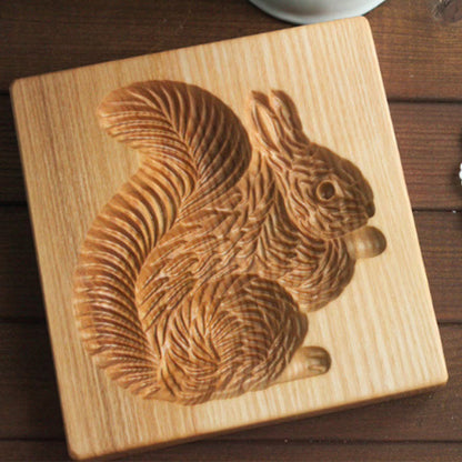Ovale™ - Two-Piece Beech Cookie Stamp Set