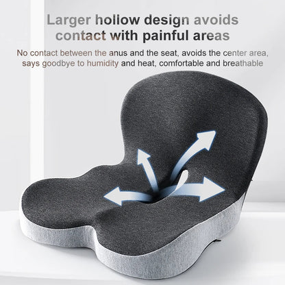 Sitora™ - Contoured Memory Seat Support for Long Sitting