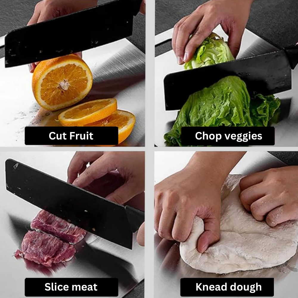 Aurex™ - Hygienic Titanium Prep Surface for Safer Chopping