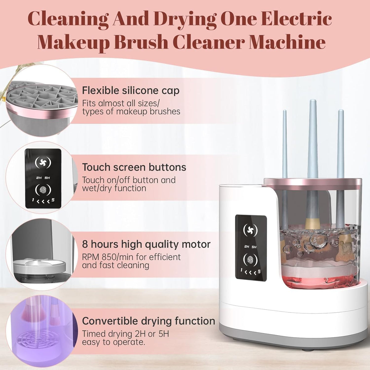 Velara™ - Effortless Brush Cleaning in Minutes