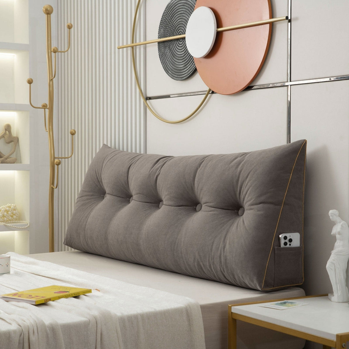 Lumos™ - Supportive Bed Backrest for Reading Comfort