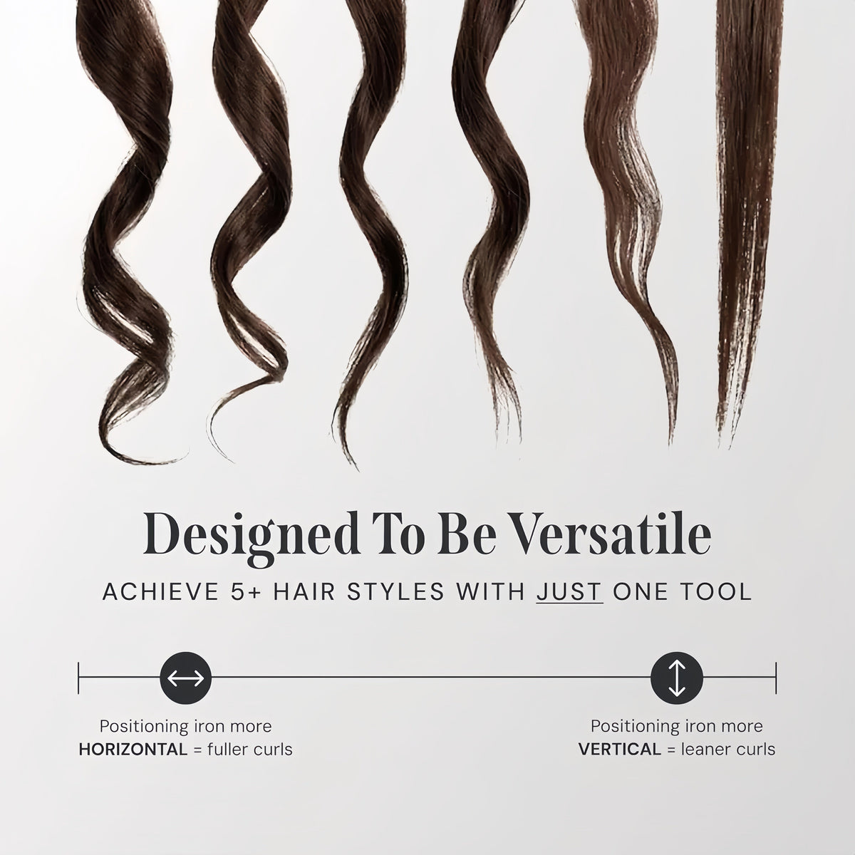 Vellia™ - 2-in-1 Styler For Smooth Curls And Sleek Straightening