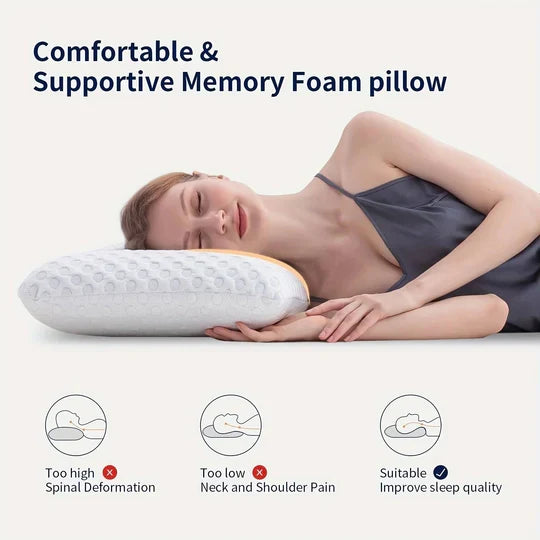 Lunova™ - Cooling Gel Support For Restful Neck Alignment